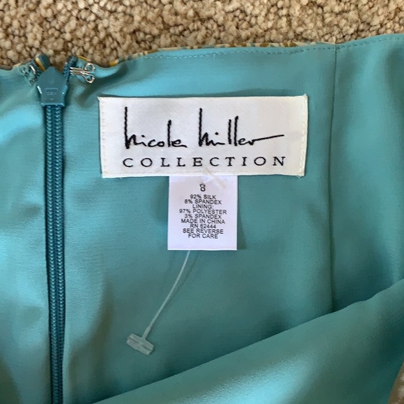 Nicole Miller silk pencil skirt - Picture 5 of 9